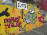 Cuts Graphic from Salford Graffiti Wall